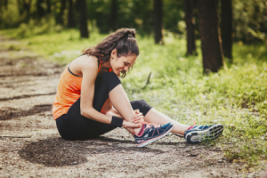 injured runner